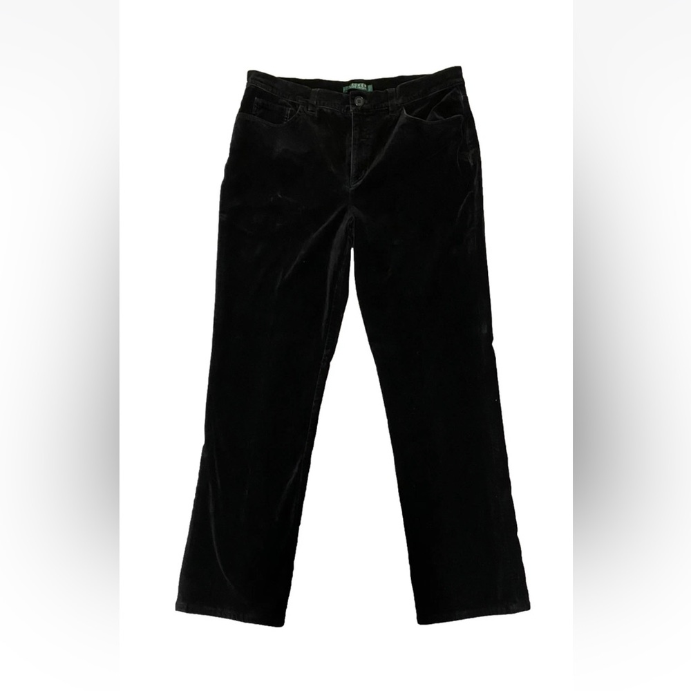 Women’s Velvet Lauren Ralph Lauren Black Pants